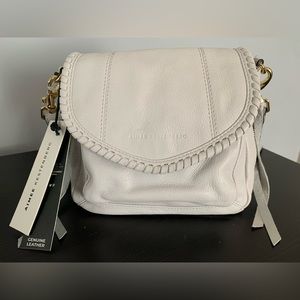 Aimee Kestenberg, Leather, “All for Love” mini crossbody purse, in Cloud